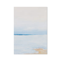 Modern Abstract Coastal Painting No 3 | Minimal Seascape Painting - Unframed Wall Art