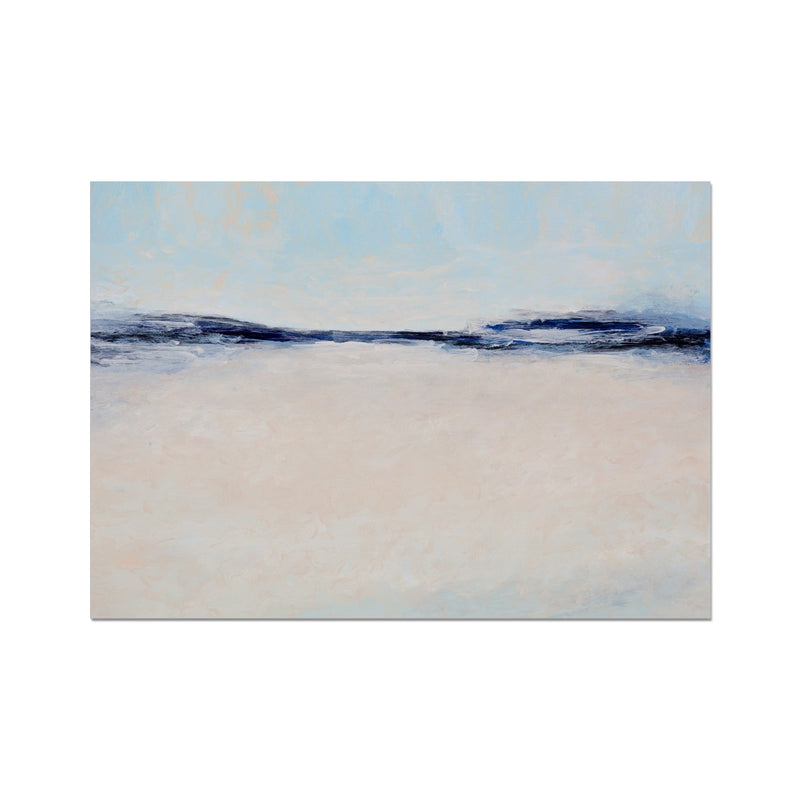 Tide Beach | Abstract Sea Painting - Unframed Wall Art