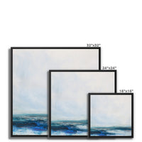 Celestial Shore | Coastal Visions Sea Painting Print - Framed Canvas -  sea painting