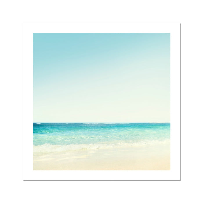 Beach Edge Photo | Photography Print - Unframed Wall Art 