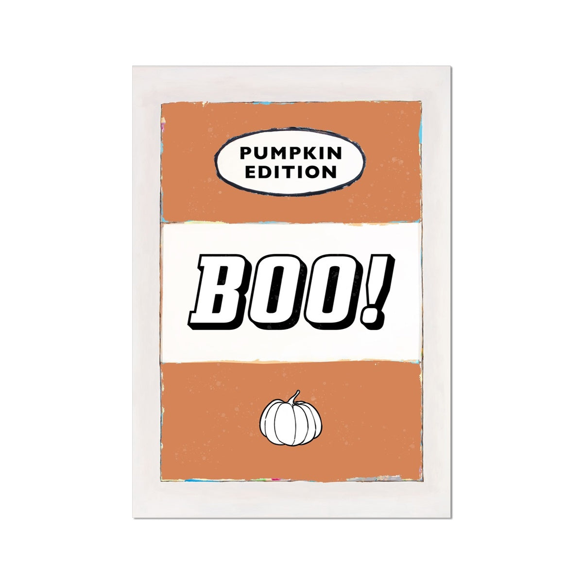 Boo! | Halloween Decorative Print  - Unframed