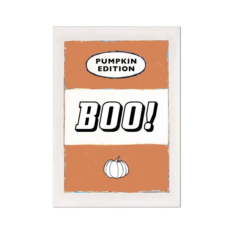 Boo! | Halloween Decorative Print  - Unframed