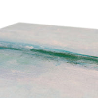 Tide Beach (Aqua) Canvas