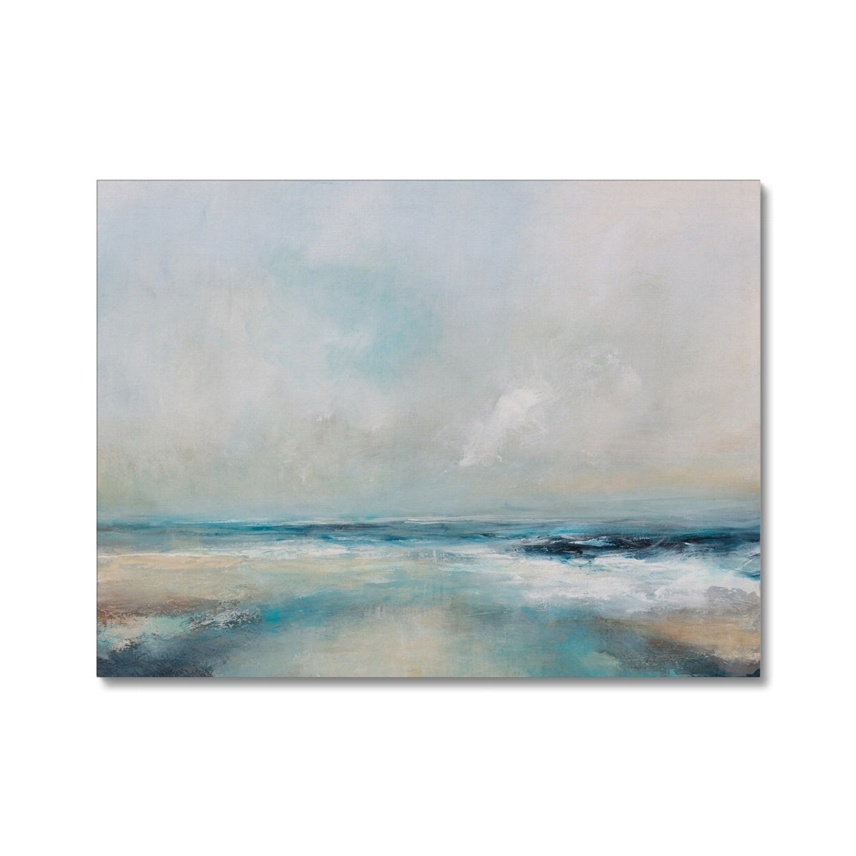 Ethereal Coast | Coastal Visions Beach Painting - Unframed Canvas - large seascape print